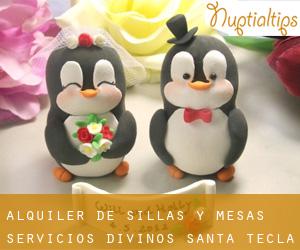 ALQUILER DE SILLAS Y MESAS SERVICIOS DIVINOS (Santa Tecla)