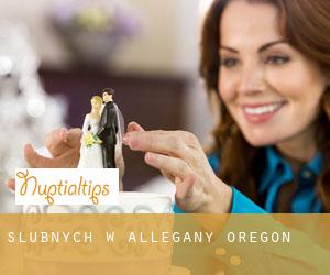 Ślubnych w Allegany (Oregon)