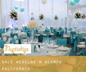 Sale weselne w Acampo (Kalifornia)