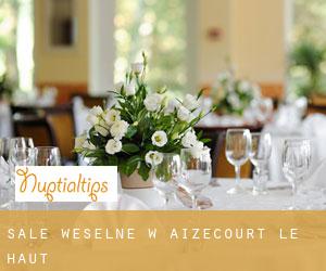Sale weselne w Aizecourt-le-Haut