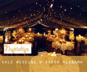 Sale weselne w Akron (Alabama)