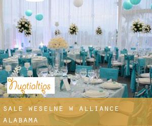 Sale weselne w Alliance (Alabama)