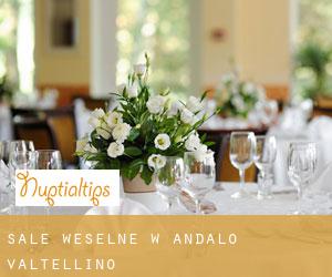 Sale weselne w Andalo Valtellino
