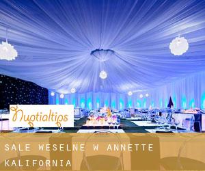 Sale weselne w Annette (Kalifornia)