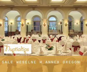 Sale weselne w Annex (Oregon)