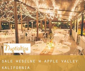 Sale weselne w Apple Valley (Kalifornia)