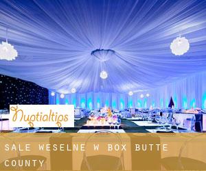 Sale weselne w Box Butte County