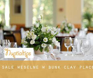 Sale weselne w Bunk Clay Place