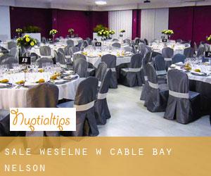 Sale weselne w Cable Bay (Nelson)