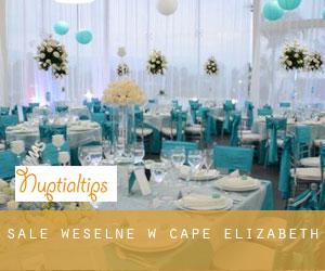 Sale weselne w Cape Elizabeth