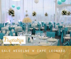 Sale weselne w Cape Leonard