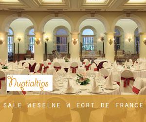 Sale weselne w Fort-de-France