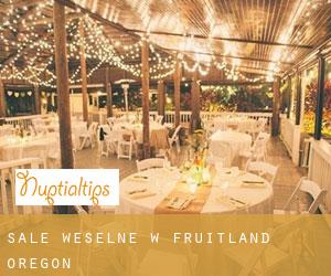 Sale weselne w Fruitland (Oregon)