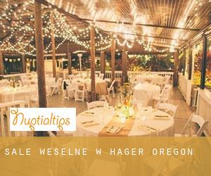 Sale weselne w Hager (Oregon)