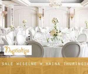 Sale weselne w Haina (Thuringia)
