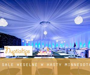 Sale weselne w Hasty (Minnesota)