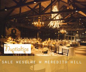Sale weselne w Meredith Hill