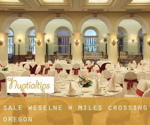 Sale weselne w Miles Crossing (Oregon)