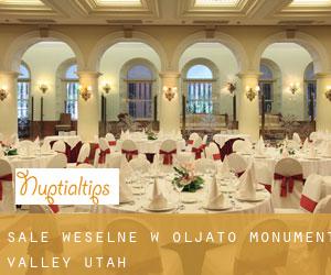 Sale weselne w Oljato-Monument Valley (Utah)