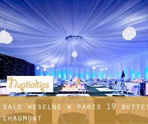 Sale weselne w Paris 19 Buttes-Chaumont