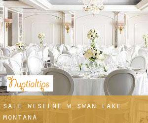 Sale weselne w Swan Lake (Montana)