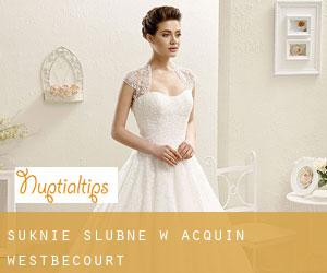 Suknie ślubne w Acquin-Westbécourt