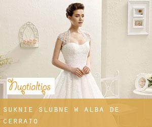 Suknie ślubne w Alba de Cerrato
