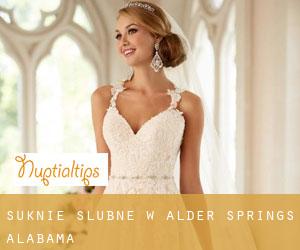 Suknie ślubne w Alder Springs (Alabama)