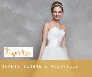 Suknie ślubne w Alesville