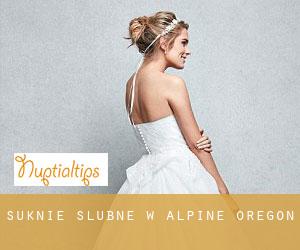 Suknie ślubne w Alpine (Oregon)