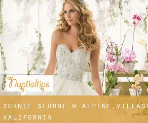 Suknie ślubne w Alpine Village (Kalifornia)