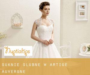 Suknie ślubne w Artige (Auvergne)