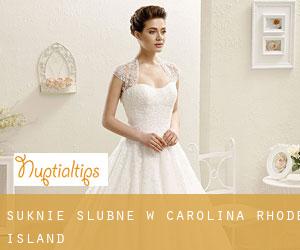 Suknie ślubne w Carolina (Rhode Island)