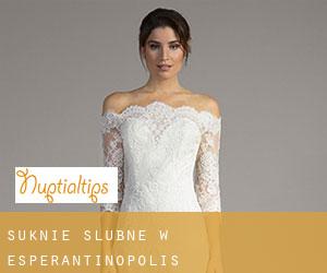 Suknie ślubne w Esperantinópolis