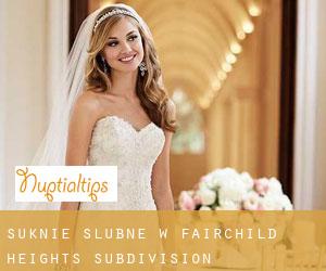 Suknie ślubne w Fairchild Heights Subdivision