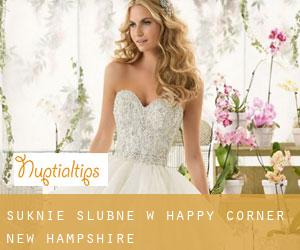 Suknie ślubne w Happy Corner (New Hampshire)