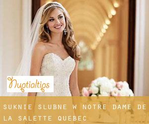 Suknie ślubne w Notre-Dame-de-la-Salette (Quebec)