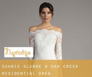 Suknie ślubne w Oak Creek Residential Area