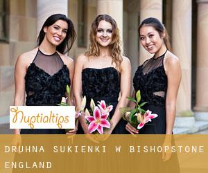 Druhna sukienki w Bishopstone (England)