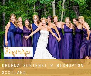 Druhna sukienki w Bishopton (Scotland)