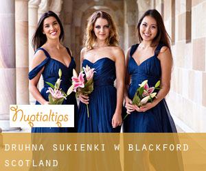 Druhna sukienki w Blackford (Scotland)