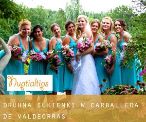 Druhna sukienki w Carballeda de Valdeorras