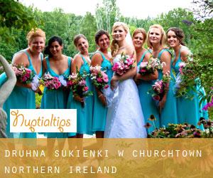 Druhna sukienki w Churchtown (Northern Ireland)