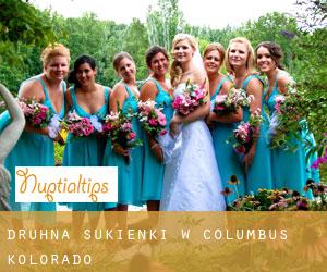 Druhna sukienki w Columbus (Kolorado)