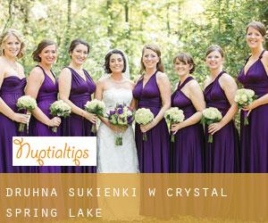 Druhna sukienki w Crystal Spring Lake