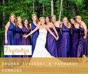 Druhna sukienki w Favrskov Kommune