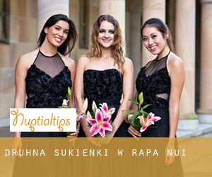 Druhna sukienki w Rapa Nui