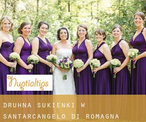 Druhna sukienki w Santarcangelo di Romagna