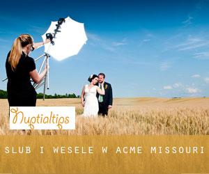 Ślub i Wesele w Acme (Missouri)