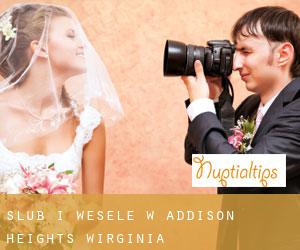 Ślub i Wesele w Addison Heights (Wirginia)